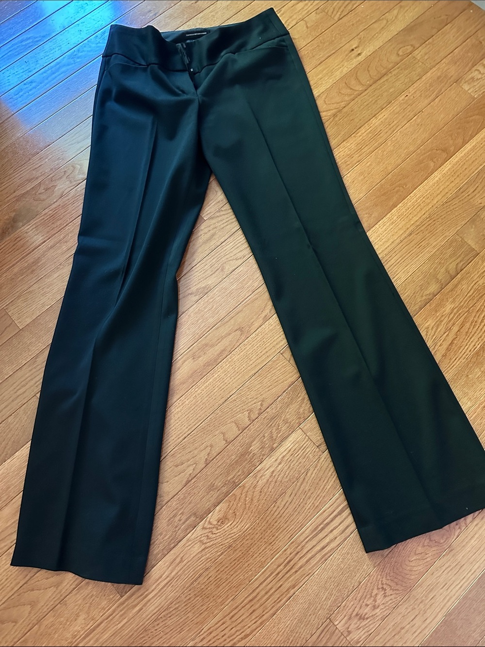 Express Black Boot Cut Dress Pants